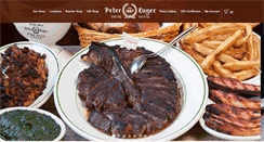 Desktop Screenshot of peterluger.com