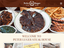 Tablet Screenshot of peterluger.com